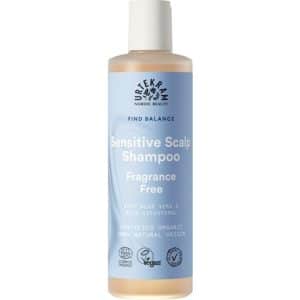 Urtekram Sensitive Scalp Shampoo is een hydraterende en verzachtende shampoo voor de gevoelige hoofdhuid.