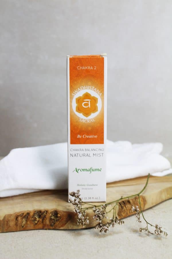 Aromafume Luchtverfrisser Swadhistana 2e chakra spray